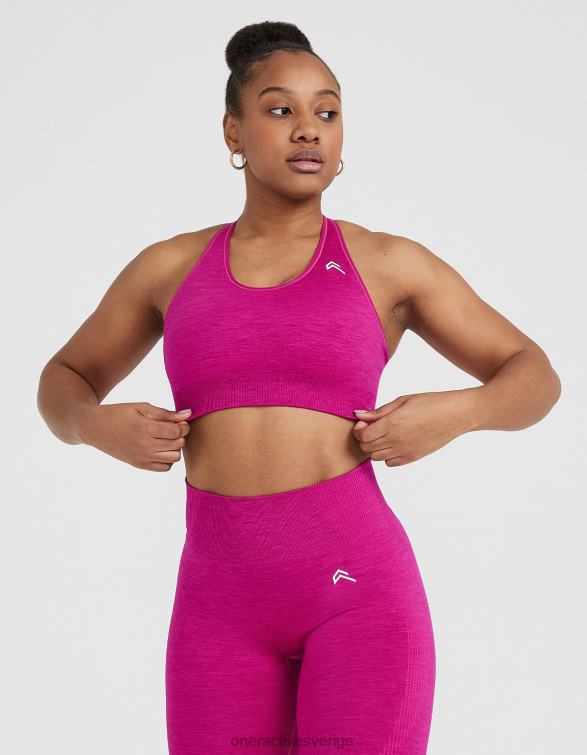 Kläder fuchsia märgel 4B046231 klassisk sömlös 2.0 bralette Oner Active