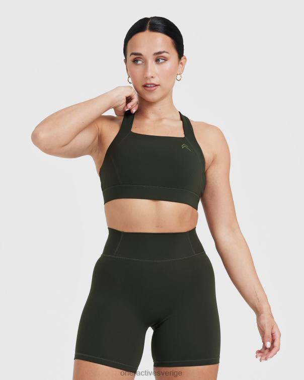 Kläder kaki 4B046166 tidlös bralette med fyrkantig hals Oner Active