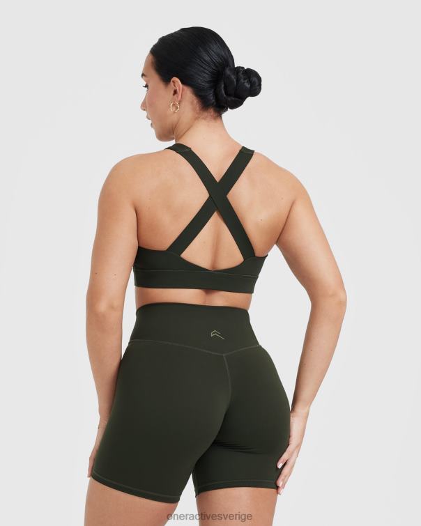 Kläder kaki 4B046166 tidlös bralette med fyrkantig hals Oner Active