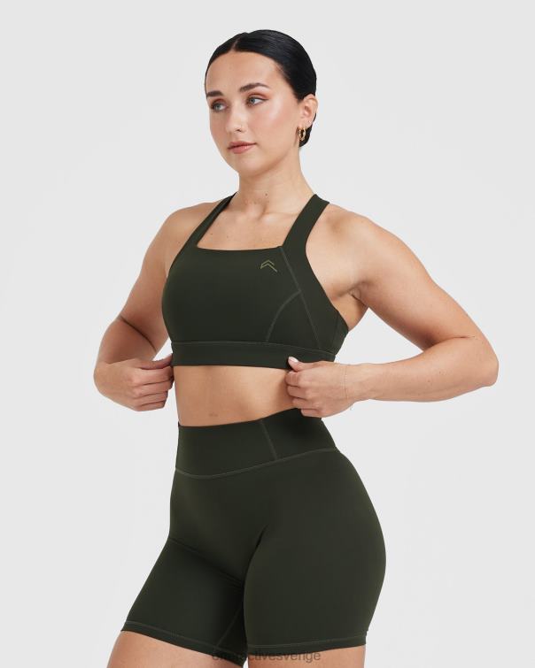 Kläder kaki 4B046166 tidlös bralette med fyrkantig hals Oner Active