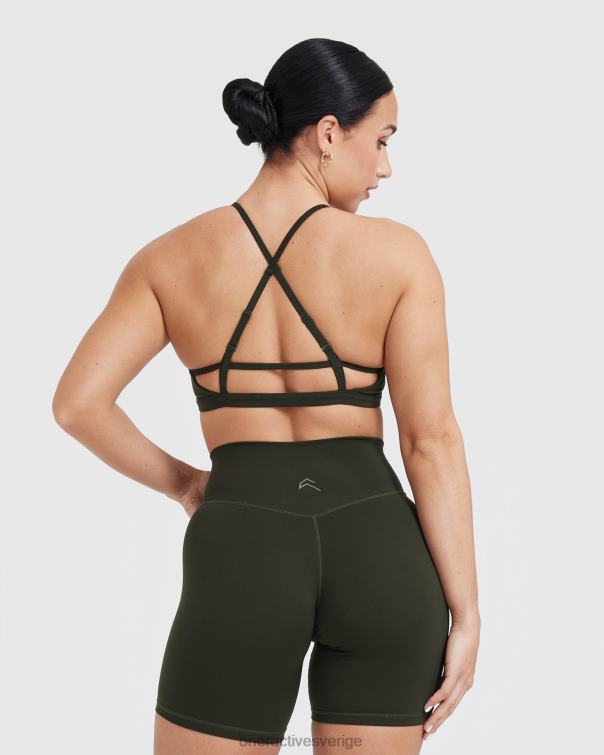 Kläder kaki 4B046194 tidlös bralette med remmar Oner Active