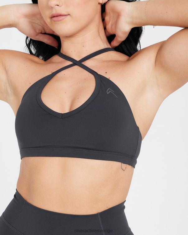 Kläder kol 4B046130 tidlös bralette med remmar Oner Active