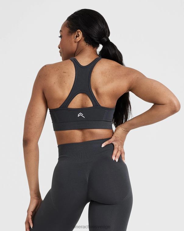 Kläder kol 4B046135 enkel sömlös bralette med hög hals Oner Active