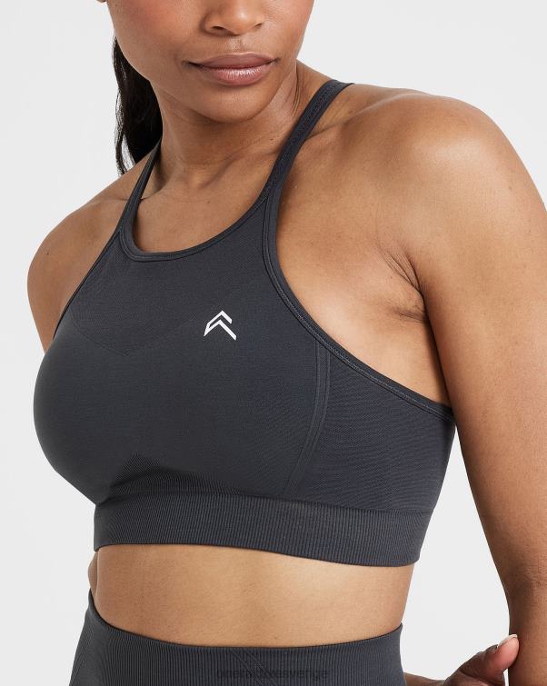 Kläder kol 4B046135 enkel sömlös bralette med hög hals Oner Active