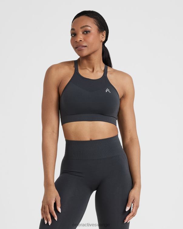 Kläder kol 4B046208 enkel sömlös bralette med hög hals Oner Active