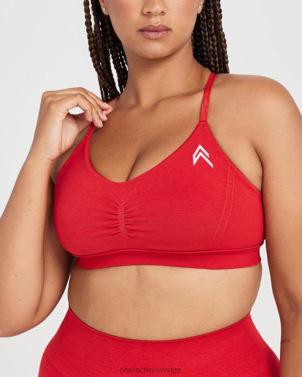Kläder kryddig röd 4B046199 enkel mikrobralette 2 Oner Active