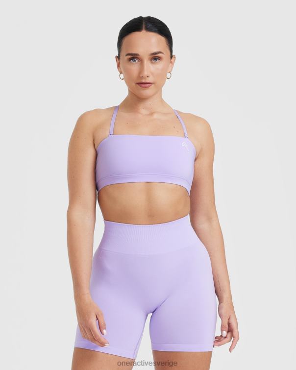 Kläder lavendel lila 4B046156 vardagsbandeau bralette Oner Active