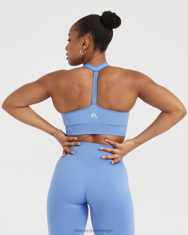 Kläder ljus denim märgel 4B046138 klassisk sömlös 2,0 v-ringad bralette Oner Active