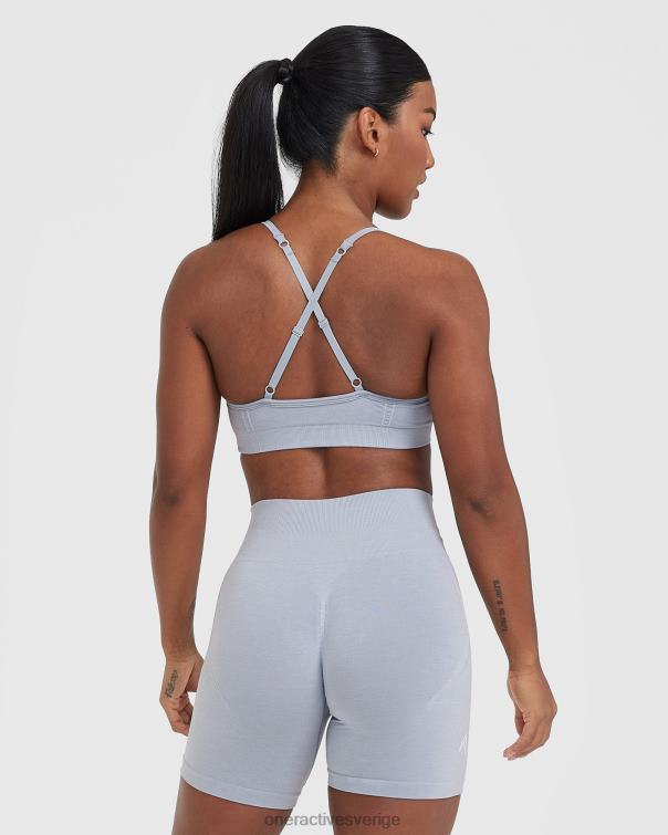 Kläder metallgrå 4B046115 enkel bralette med remmar Oner Active