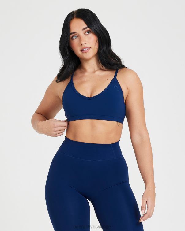 Kläder midnatt 4B046129 tidlös bralette med remmar Oner Active