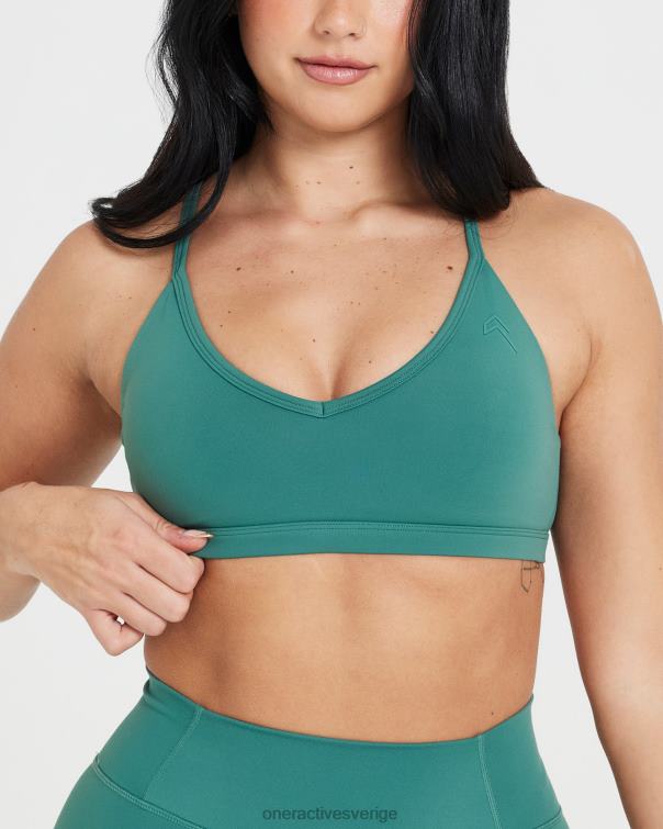 Kläder mineralgrönt 4B046171 tidlös bralette med remmar Oner Active