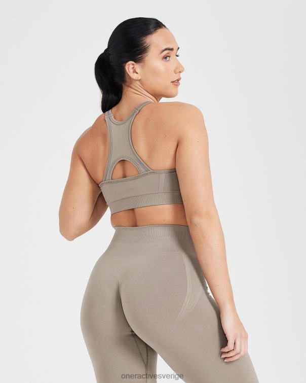 Kläder minky 4B046210 enkel sömlös bralette med hög hals Oner Active