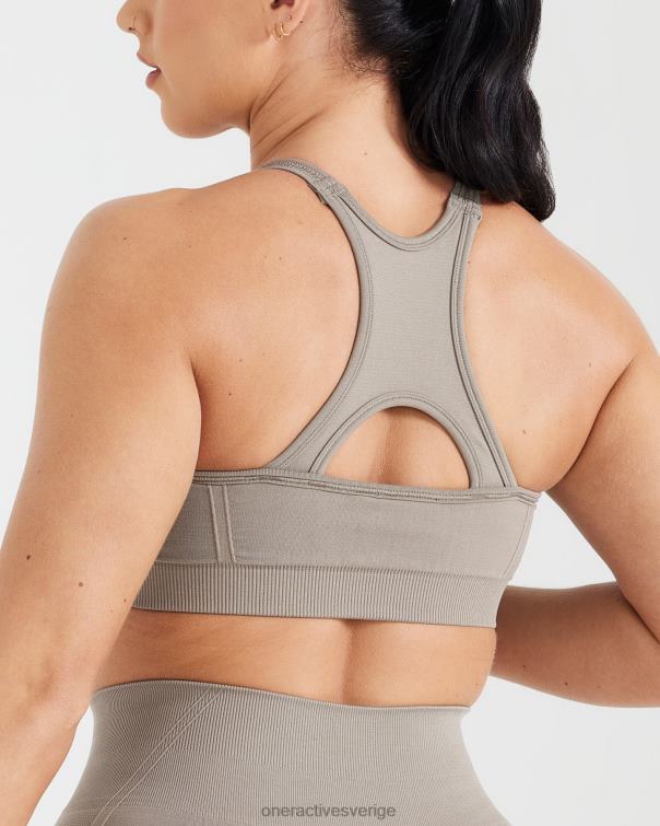 Kläder minky 4B046210 enkel sömlös bralette med hög hals Oner Active