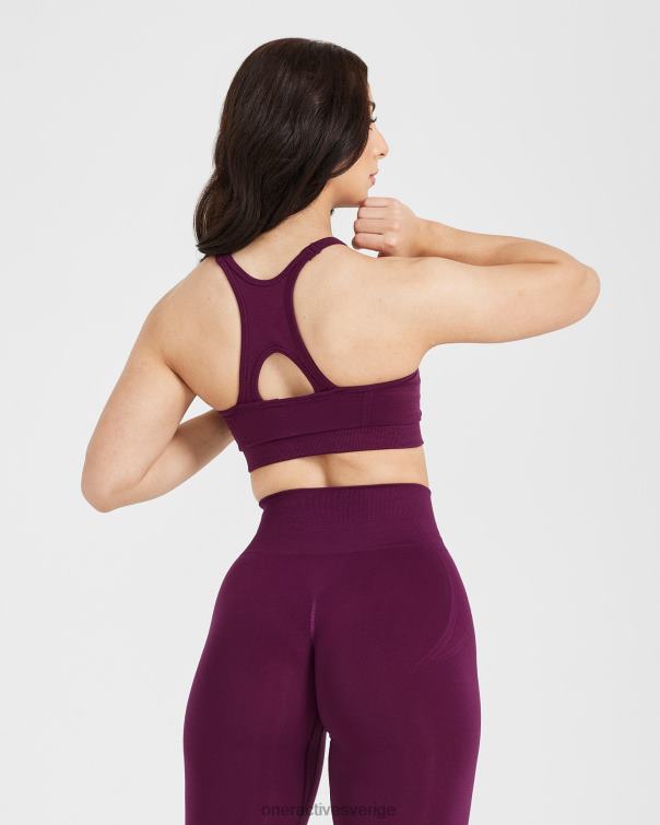 Kläder mogen fig 4B046218 enkel sömlös bralette med hög hals Oner Active