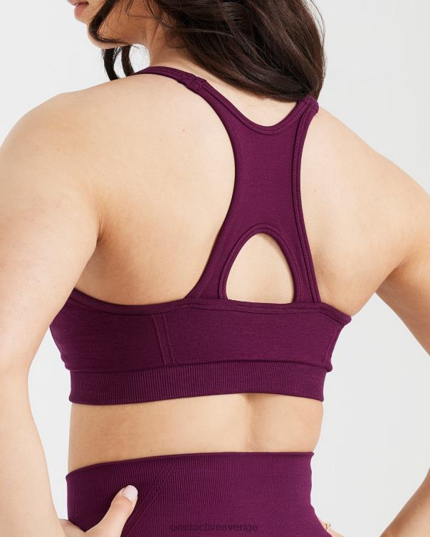 Kläder mogen fig 4B046218 enkel sömlös bralette med hög hals Oner Active