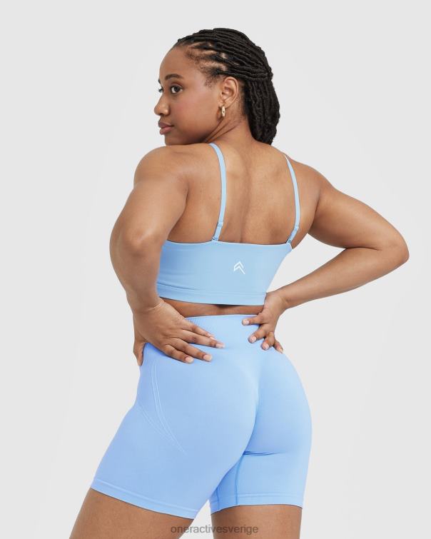Kläder pudrad blå 4B04695 vardagsbandeau bralette Oner Active