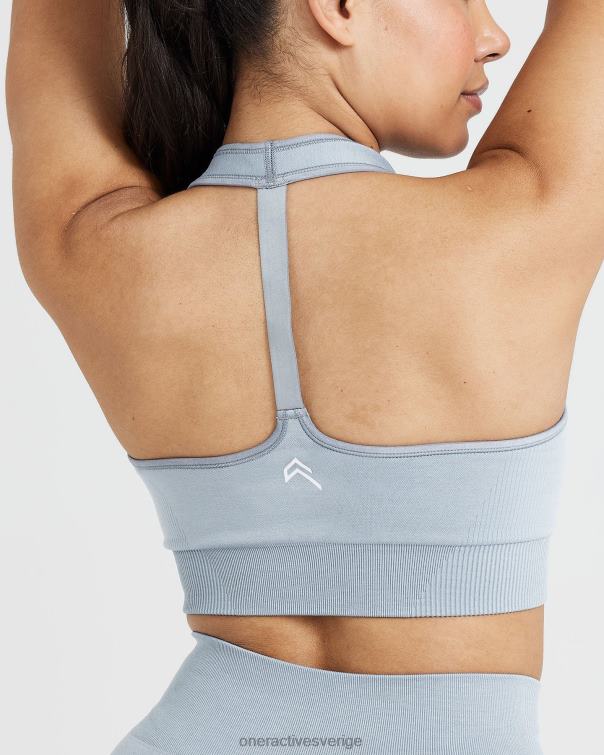 Kläder rök grå märgel 4B046146 klassisk sömlös 2,0 v-ringad bralette Oner Active