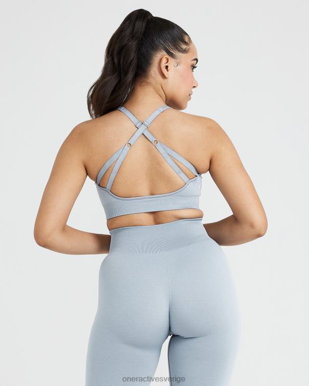 Kläder rök grå märgel 4B046147 klassisk sömlös 2.0 bralette Oner Active