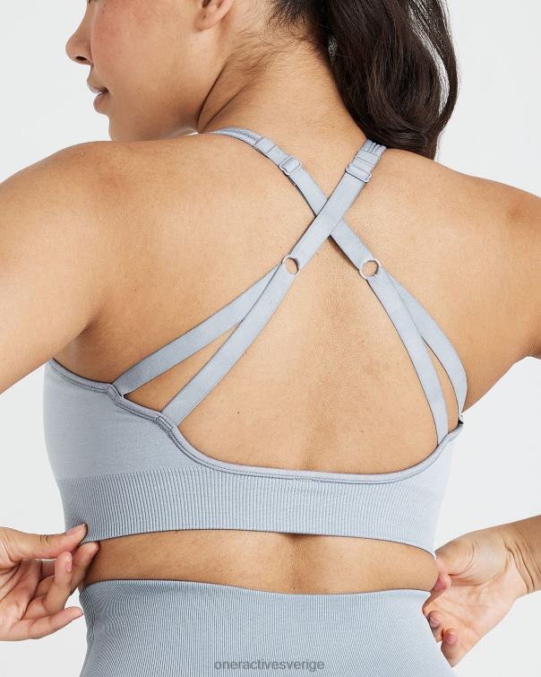 Kläder rök grå märgel 4B046147 klassisk sömlös 2.0 bralette Oner Active