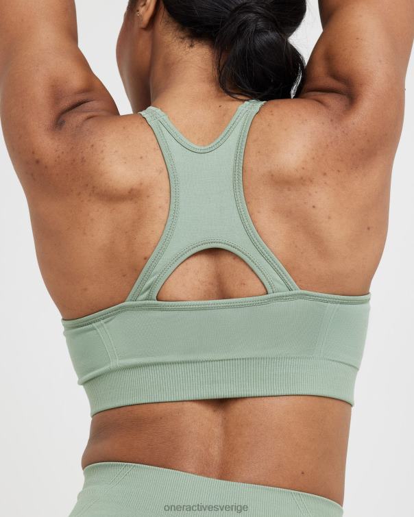 Kläder salvia 4B046198 enkel sömlös bralette med hög hals Oner Active