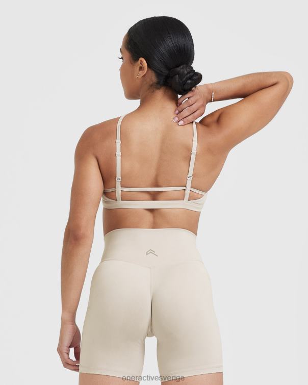 Kläder sand 4B046152 tidlös bralette med remmar Oner Active