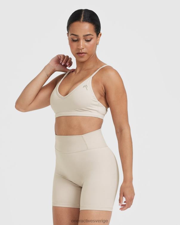 Kläder sand 4B046152 tidlös bralette med remmar Oner Active