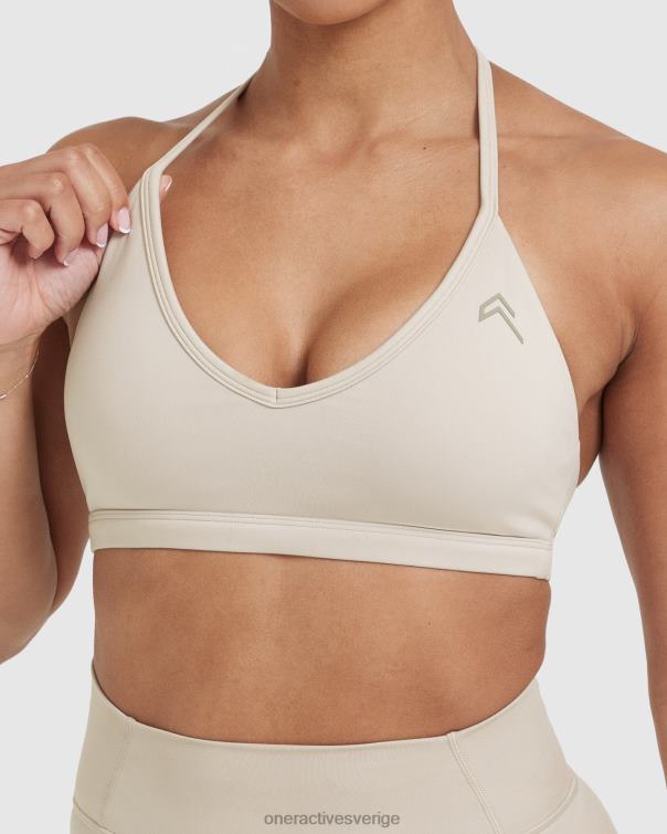 Kläder sand 4B046152 tidlös bralette med remmar Oner Active