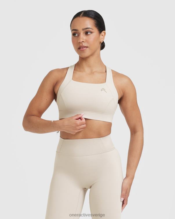 Kläder sand 4B046187 tidlös bralette med fyrkantig hals Oner Active