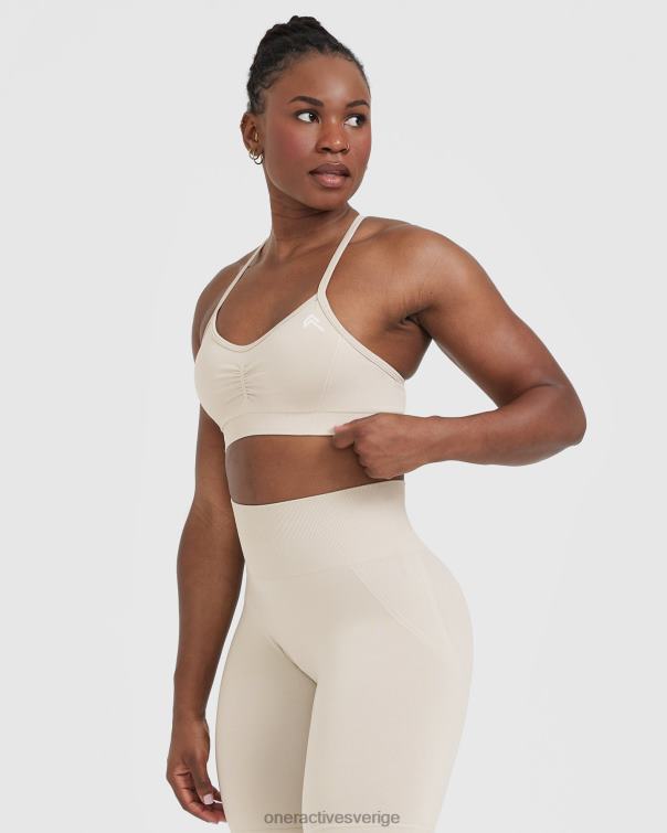 Kläder sand 4B04692 enkel bralette med remmar Oner Active