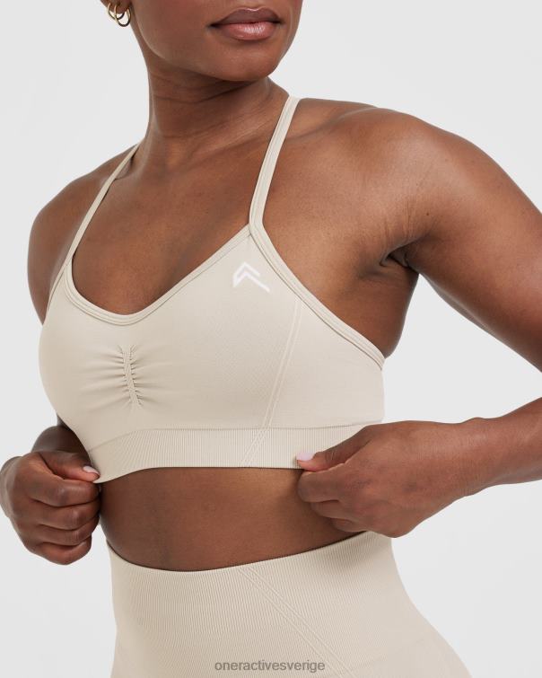 Kläder sand 4B04692 enkel bralette med remmar Oner Active