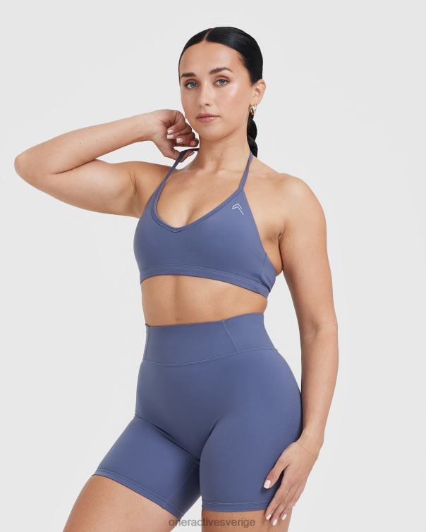 Kläder skifferblå 4B046165 tidlös bralette med remmar Oner Active