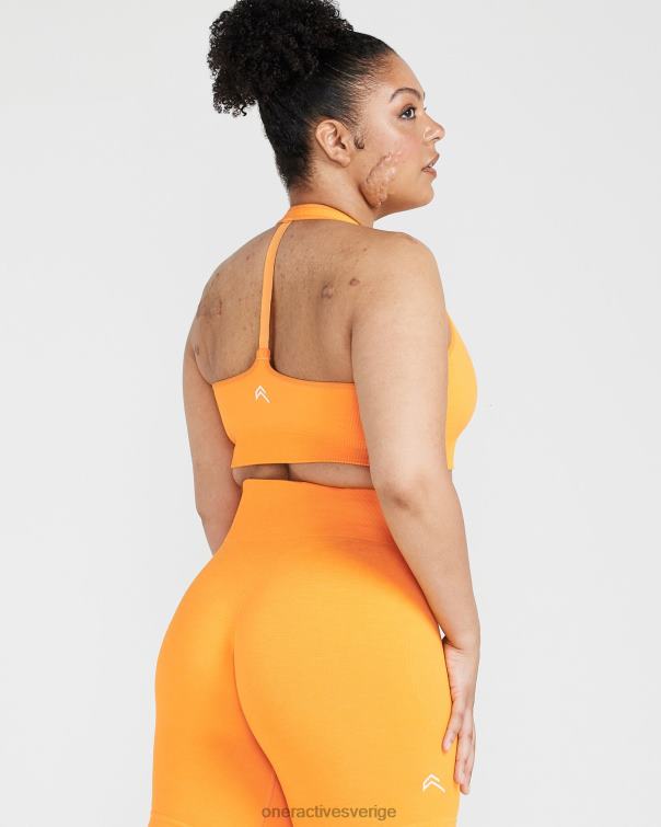 Kläder solnedgång märgel 4B046191 klassisk sömlös 2,0 v-ringad bralette Oner Active