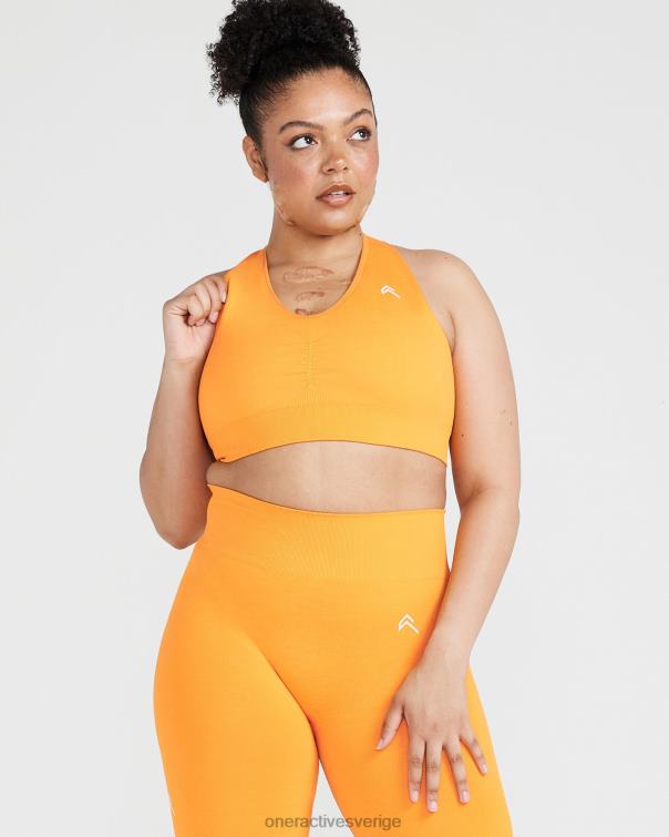 Kläder solnedgång märgel 4B046191 klassisk sömlös 2,0 v-ringad bralette Oner Active