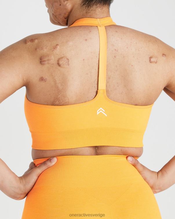 Kläder solnedgång märgel 4B046191 klassisk sömlös 2,0 v-ringad bralette Oner Active
