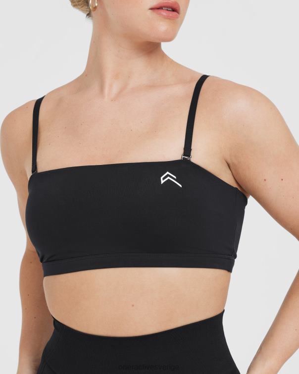 Kläder svart 4B046149 vardagsbandeau bralette Oner Active