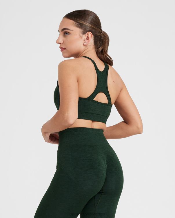 Kläder vintergröna 4B046108 enkel sömlös bralette med hög hals Oner Active