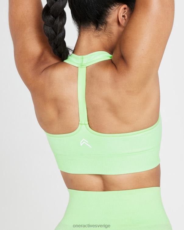 Kläder zest märgel 4B046184 klassisk sömlös 2,0 v-ringad bralette Oner Active