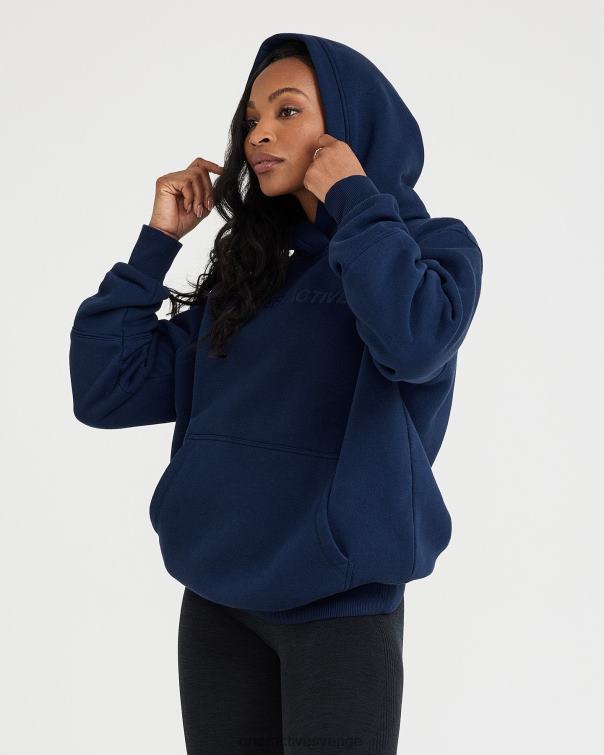 Kläder midnatt 4B046646 klassisk lounge oversized hoodie Oner Active