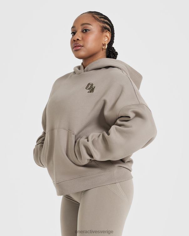 Kläder minky 4B046588 varsity oversized hoodie hela dagen Oner Active