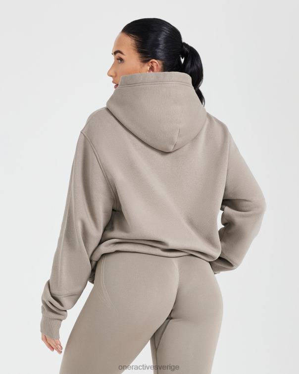 Kläder minky 4B046619 klassisk lounge oversized hoodie Oner Active