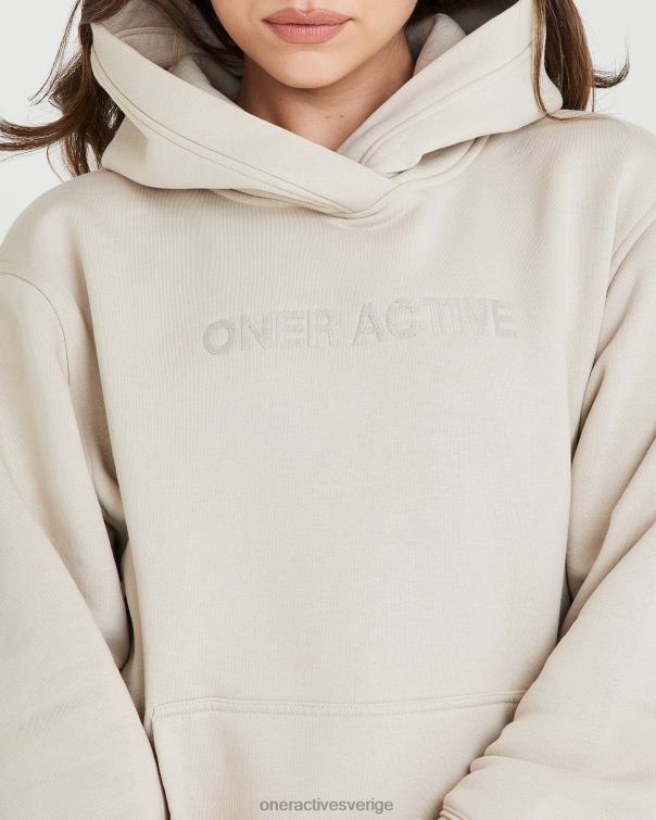 Kläder sand 4B046643 klassisk lounge oversized hoodie Oner Active