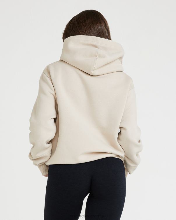 Kläder sand 4B046643 klassisk lounge oversized hoodie Oner Active