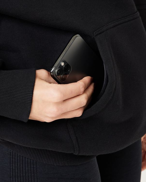 Kläder svart 4B046647 klassisk lounge oversized hoodie Oner Active