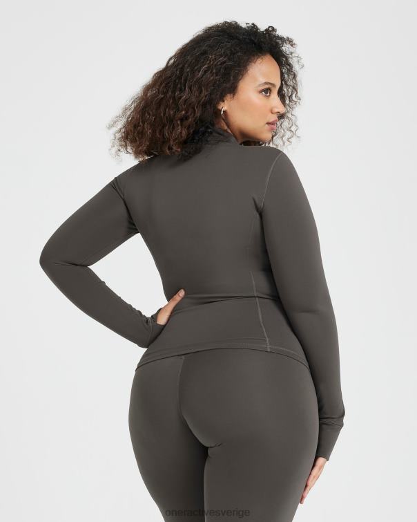 Kläder djup taupe 4B046623 tidlös jacka Oner Active