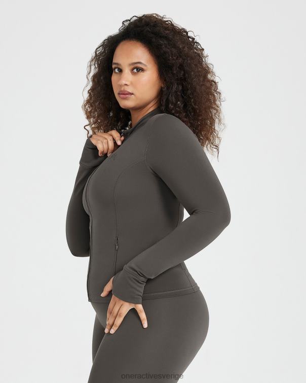 Kläder djup taupe 4B046623 tidlös jacka Oner Active