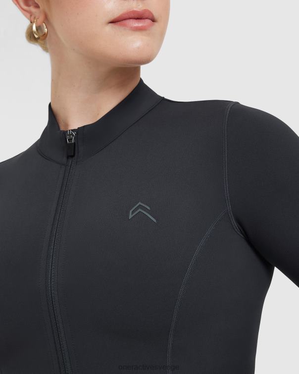 Kläder kol 4B046596 tidlös crop jacka Oner Active