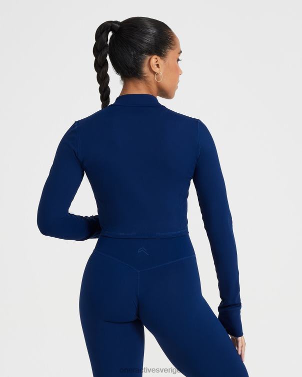 Kläder midnatt 4B046579 tidlös crop jacka Oner Active