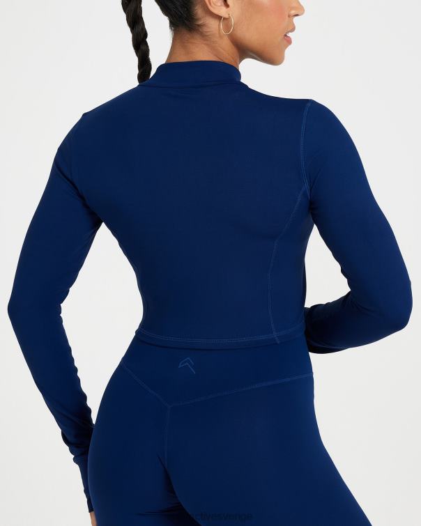 Kläder midnatt 4B046579 tidlös crop jacka Oner Active