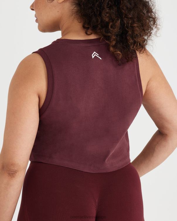 Kläder tvättad rosenträ 4B046536 grafisk jersey tank Oner Active