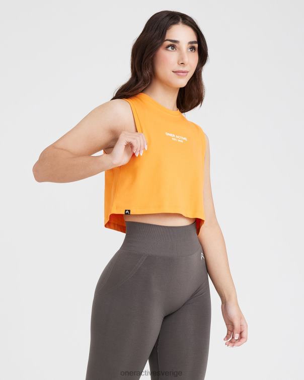 Kläder tvättad solnedgång 4B046545 grafisk jersey tank Oner Active